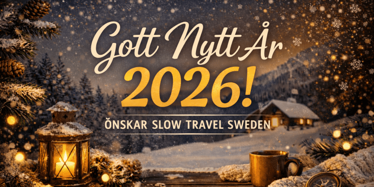 Slow Travel Sweden 2026: Mindre Ensam – Mer Gjort (Tillsammans) 3 Gott Nytt År 2026!